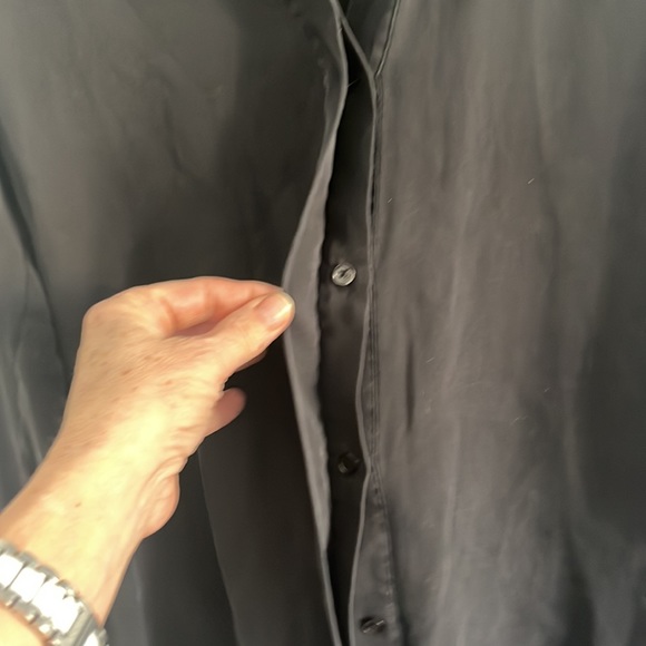 Vince Black Silk Blouse - Picture 4 of 6